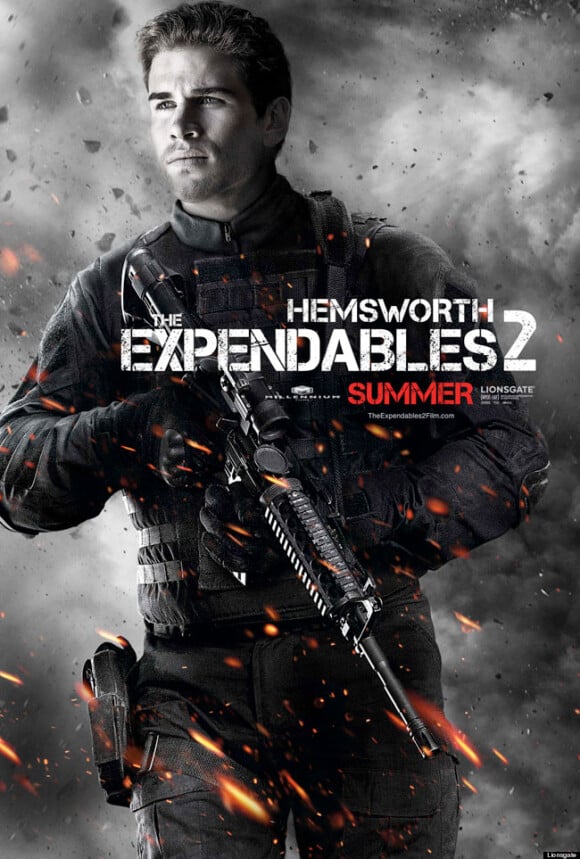 Liam Hemsworth dans Expendables 2 : Unité spéciale, en salles le 22 août.