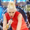 Gwen Stefani et le groupe No Doubt en live dans l'émission Good Morning America, à New York, le 27 juillet 2012.