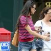 Demi Moore se promène dans les rues de New York avec une amie, le 27 juillet 2012.