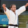 Hugo Legrand, le 29 juillet 2012 aux Jeux olympiques de Londres, médaillé de bronze en judo (-73 kilos)