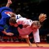 Automne Pavia, le 30 juillet 2012 aux Jeux olympiques de Londres, médaillée de bronze en judo (-57 kilos)