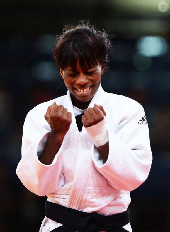Priscilla Gneto, le 29 juillet 2012 aux Jeux olympiques de Londres, médaillé de bronze en judo (-52 kilos)