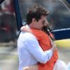 Tom Cruise le 18 juillet 2012 à New York avec sa fille Suri