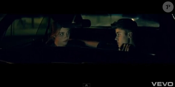 Justin Bieber dans le clip de As long as you love me