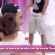 Thomas et Capucine dans la quotidienne de Secret Story 6 le mercredi 1er août 2012 sur TF1