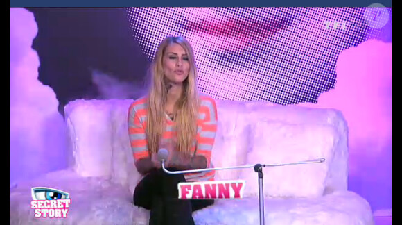 Fanny dans la quotidienne de Secret Story 6 le jeudi 2 août 2012 sur TF1