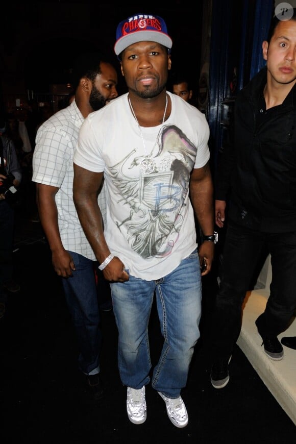 50 Cent à Paris le 9 juillet 2012