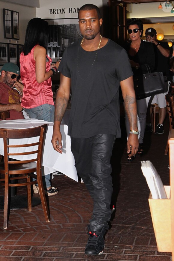 Kanye West à Los Angeles le 13 juillet 2012