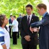 Le prince Harry recevait le 2 août 2012 à Clarence House de jeunes médaillés des récents School Games, dont il est président. Une rencontre qu'il a animée de son humour irrésistible, aux dépens notamment du secrétaire d'Etat Jeremy Hunt.