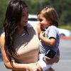 Kim Kardashian en tata gaga a passé la journée du dimanche 5 août avec son neveu, Mason