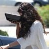 Selena Gomez, sur le tournage de Feed the dog, à Los Angeles, le dimanche 5 août 2012.