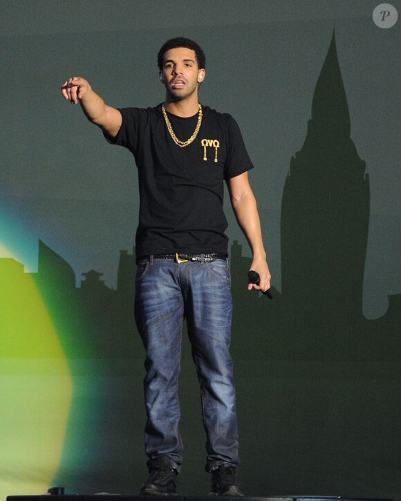 Drake le 7 juillet 2012 à Londres