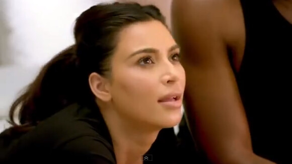 Kim Kardashian dans la vidéo promo des MTV VMAs 2012