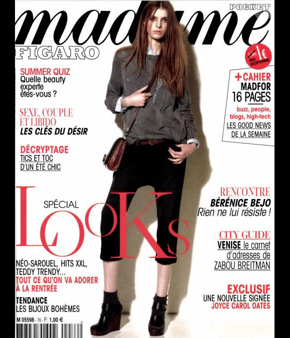 Le magazine Madame Figaro du 9 août 2012