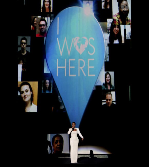 Beyoncé a interprété, émouvante, "I was here", à l'ONU, le 10 août 2012