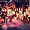 Laeticia Hallyday a organisé comme chaque année une magnifique fête d'anniversaire avec Johnny pour leurs filles Jade, 8 ans, et Joy, 4 ans, à Saint-Barthélemy. Photo partagée sur Instagram le 12 août 2012.