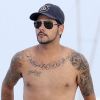 Eduardo Cruz en vacances à Ibiza le 12 août 2012