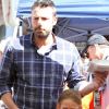 Ben Affleck et ses filles au Farmers Market le 12 août 2012 à Los Angeles