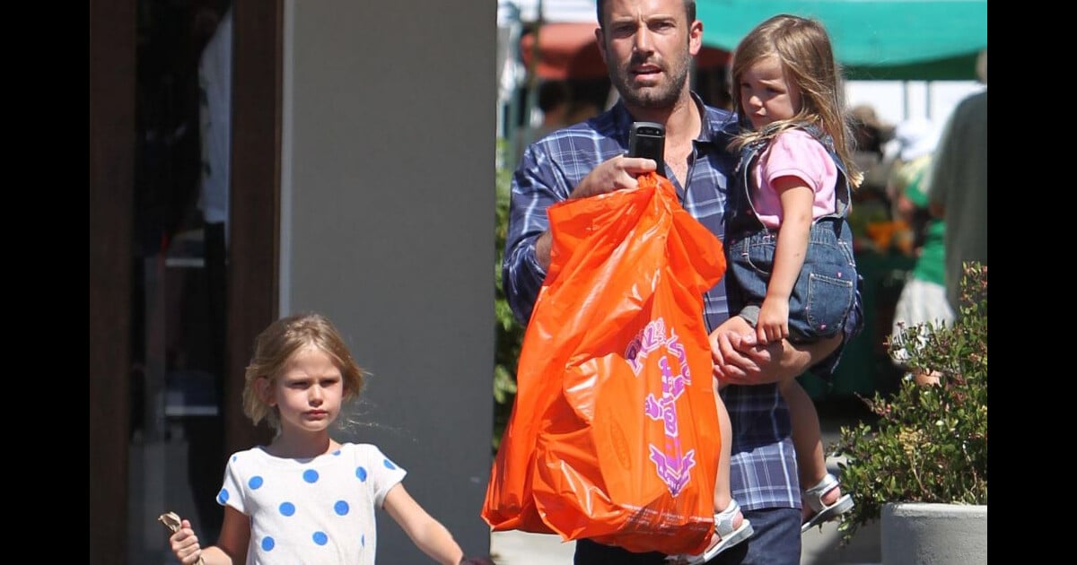 Ben Affleck En Vrai Papa Poule Avec Ses Filles Il Met Le Paquet