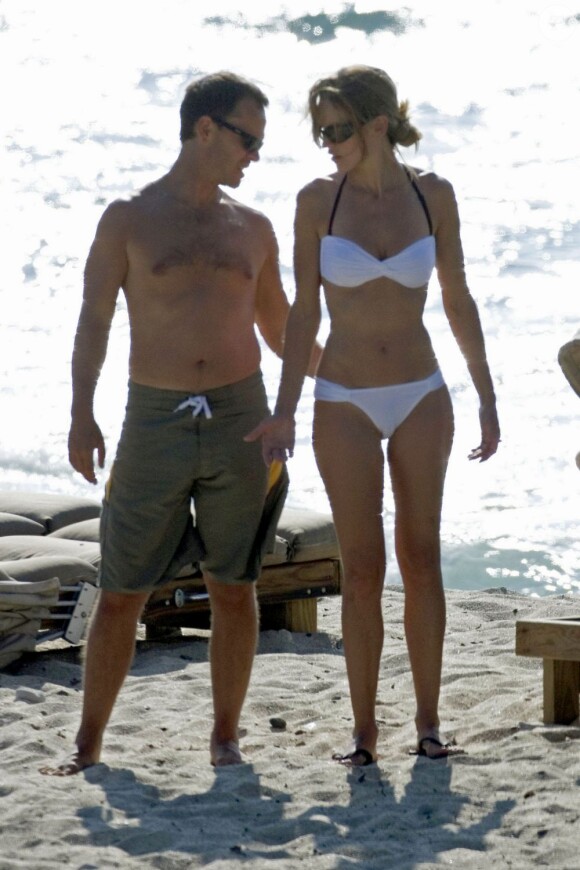 Hilary Swank et John Campisi à Hawaï, le 26 août 2007.