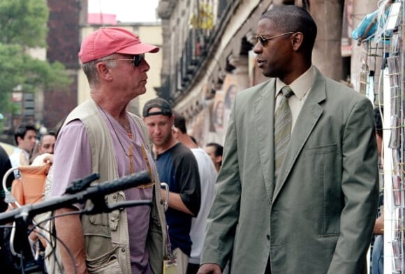 Tony Scott et Denzel Washington sur Man on Fire (2004).