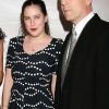 Bruce Willis et sa fille Scout LaRue à New York, en février 2010.