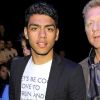 Noah Becker, fils de Boris Becker, ici avec son père en janvier 2012 lors de la Fashion Week de Berlin, a été surpris le 20 août 2012 en plein baiser fougueux avec Cosma Hagen, fille de Nina.