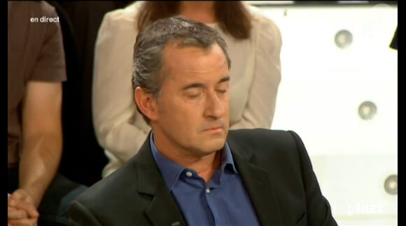 Christophe Dechavanne dans l'émission hommage Jean-Luc Delarue... Toute une histoire sur France 2 le mardi 28 août 2012