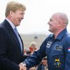 Le prince Willem-Alexander des Pays-Bas était heureux de souhaiter un bon retour sur Terre à l'astronaute André Kuipers, revenu le 1er juillet 2012 de 193 jours dans l'espace, lors d'une réception à Noordwijk le 30 août 2012.