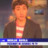 Nicolas Davila, un élève, dans le clip de rentrée de Sciences-Po TV