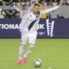 David Beckham marque le but du 2-0 dans le match de Los Angeles Galaxy face aux Whitecaps de Vancouver.