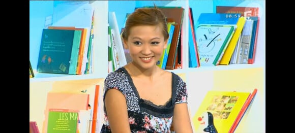 Nathalie Nguyen dans les Maternelles, le 3 septembre 2012 sur France 5