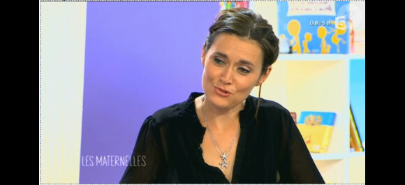 Elsa Grangler dans les Maternelles, le 3 septembre 2012 sur France 5