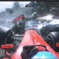 Romain Grosjean : Un spectaculaire accident et une lourde sanction