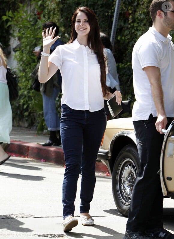 Lana Del Rey à Los Angeles le 10 juillet 2012