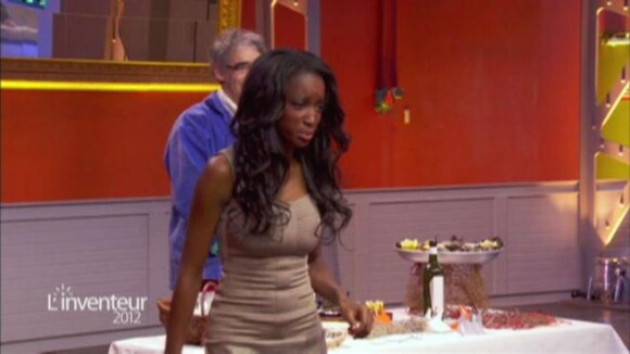 Hapsatou Sy dans L'inventeur 2012 sur M6