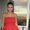 Kim Kardashian présente sa marque de produits de maquillage Khroma Beauty, à New York le 5 septembre 2012