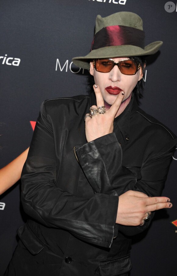 Marilyn Manson à Los Angeles, le 17 août 2012.