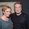 Patricia Kaas et Eddy Mitchell lors d'une soirée de présentation d'une ligne de meubles créée par Daniel Hechter le 5 septembre 2012 chez Sotheby's