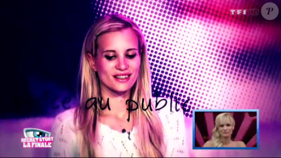 Audrey revient sur son parcours dans Secret Story 6, vendredi 7 septembre 2012 sur TF1