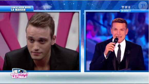 Julien dans la finale de Secret Story 6, vendredi 7 septembre 2012 sur TF1