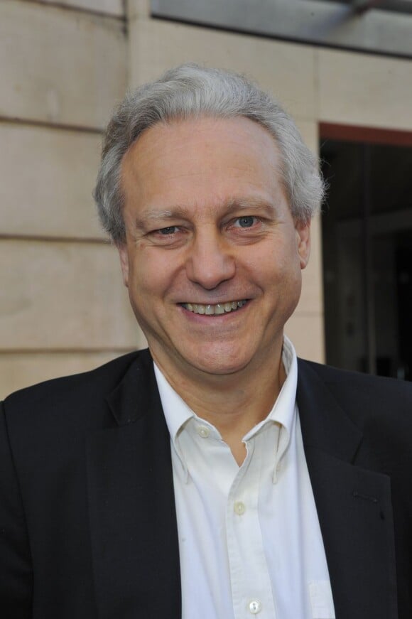 Yves Bigot lors de la conférence de rentrée de RTL à Paris le 6 septembre 2012