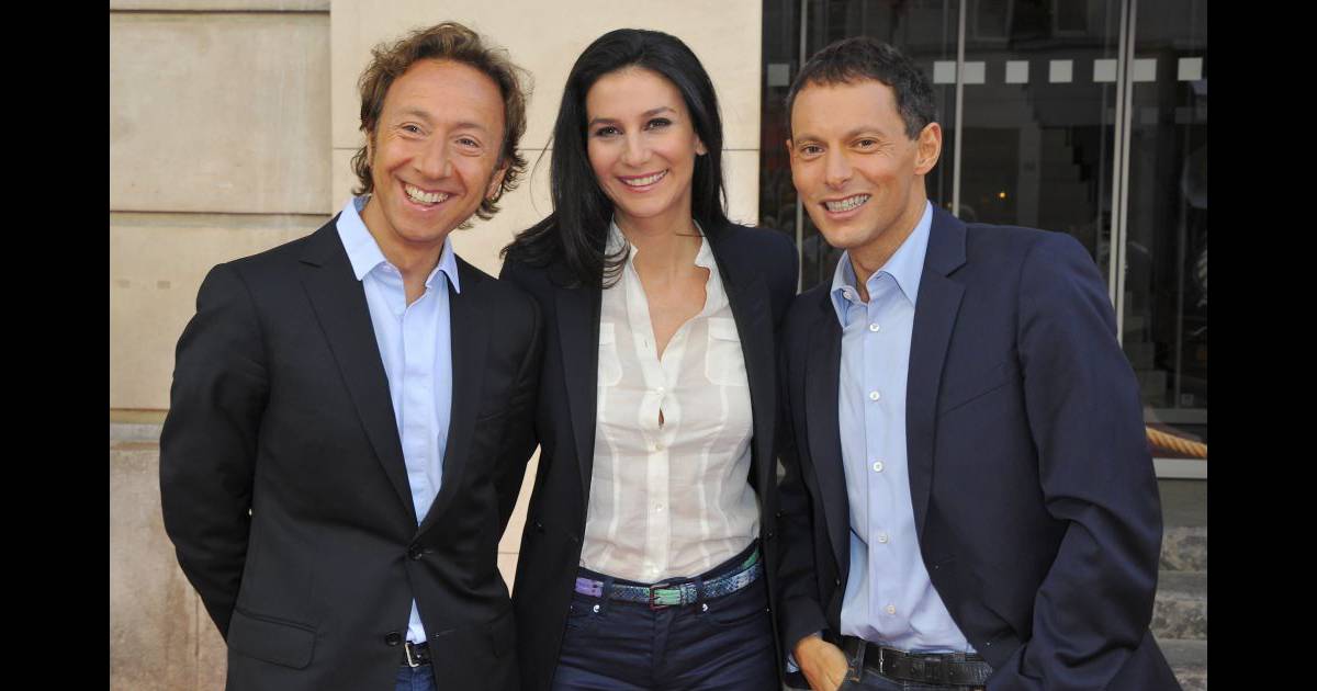 Qui Sont Les Parents De Marie Drucker Stéphane Bern, Marie Drucker et Marc-Olivier Fogiel lors de la