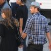 Jessica Biel et Justin Timberlake, main dans la main, se rendent au Stand up to cancer téléthon, le 7 septembre 2012 à Los Angeles
