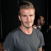 David Beckham, ambassadeur d'Adidas, assiste au défilé printemps-été 2013 de Y-3. New York, le 9 septembre 2012.