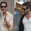 Katie Holmes et son ami Jeremy Strong se promènent à New York le 1er septembre 2012