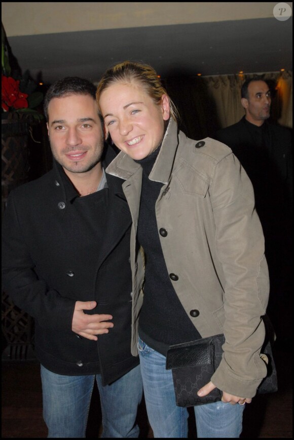 Anne-Laure Sibon et Mario Barravecchia à Paris le 19 novembre 2007.