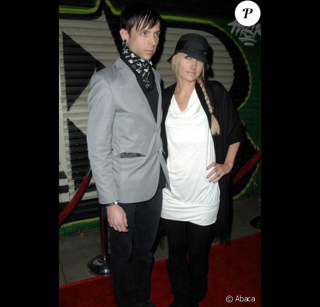Billy Martin, du groupe Good Charlotte, et son épouse Linzi.