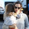Jennifer Garner et ses filles Seraphina et Violet. Los Angeles, le 14 septembre.