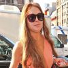 Lindsay Lohan à New York en septembre 2012
